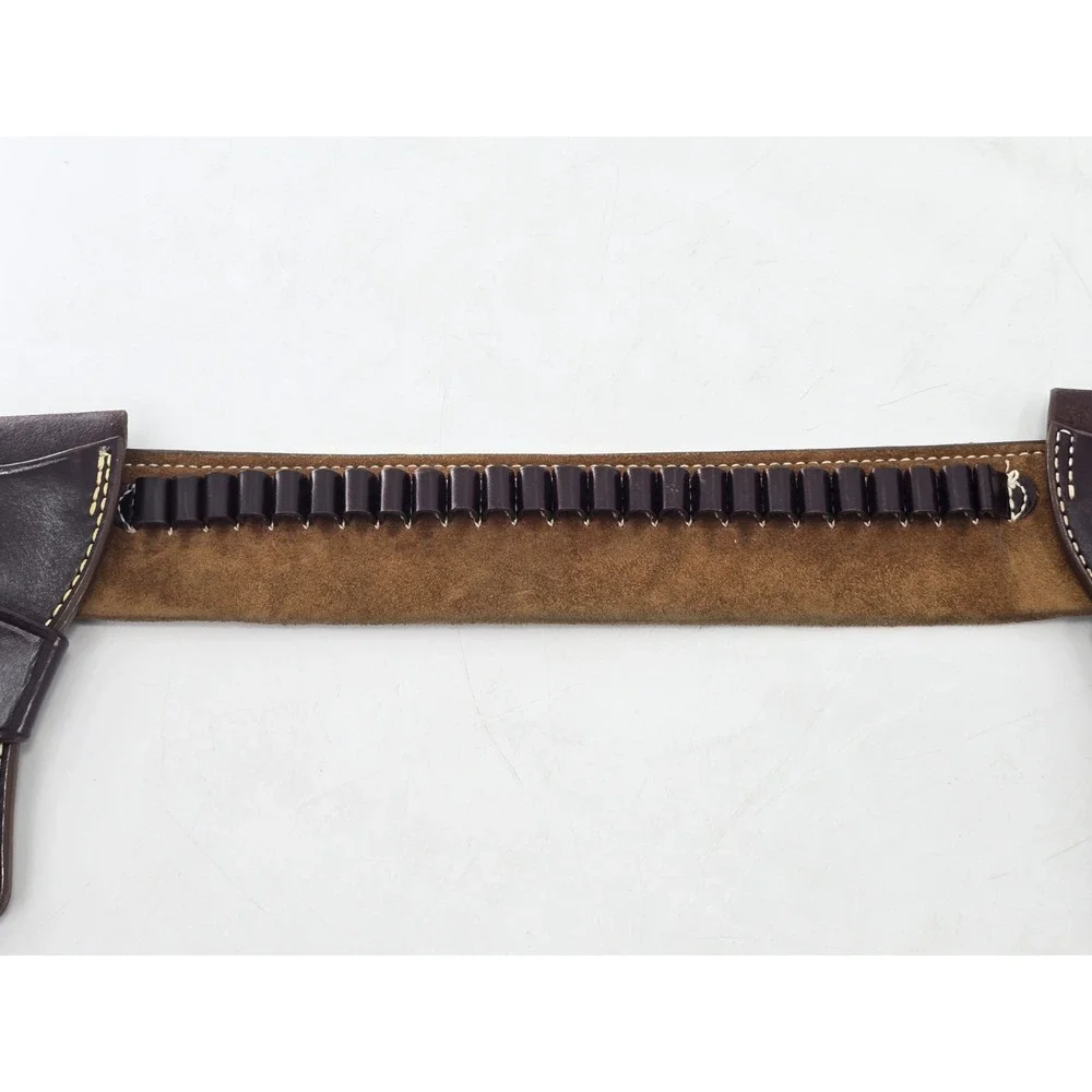 Triple K 789-15 Belt Cheyenne Western DOUBLE Holster - 5 1/2 & 4 5/8 - SEE PICS